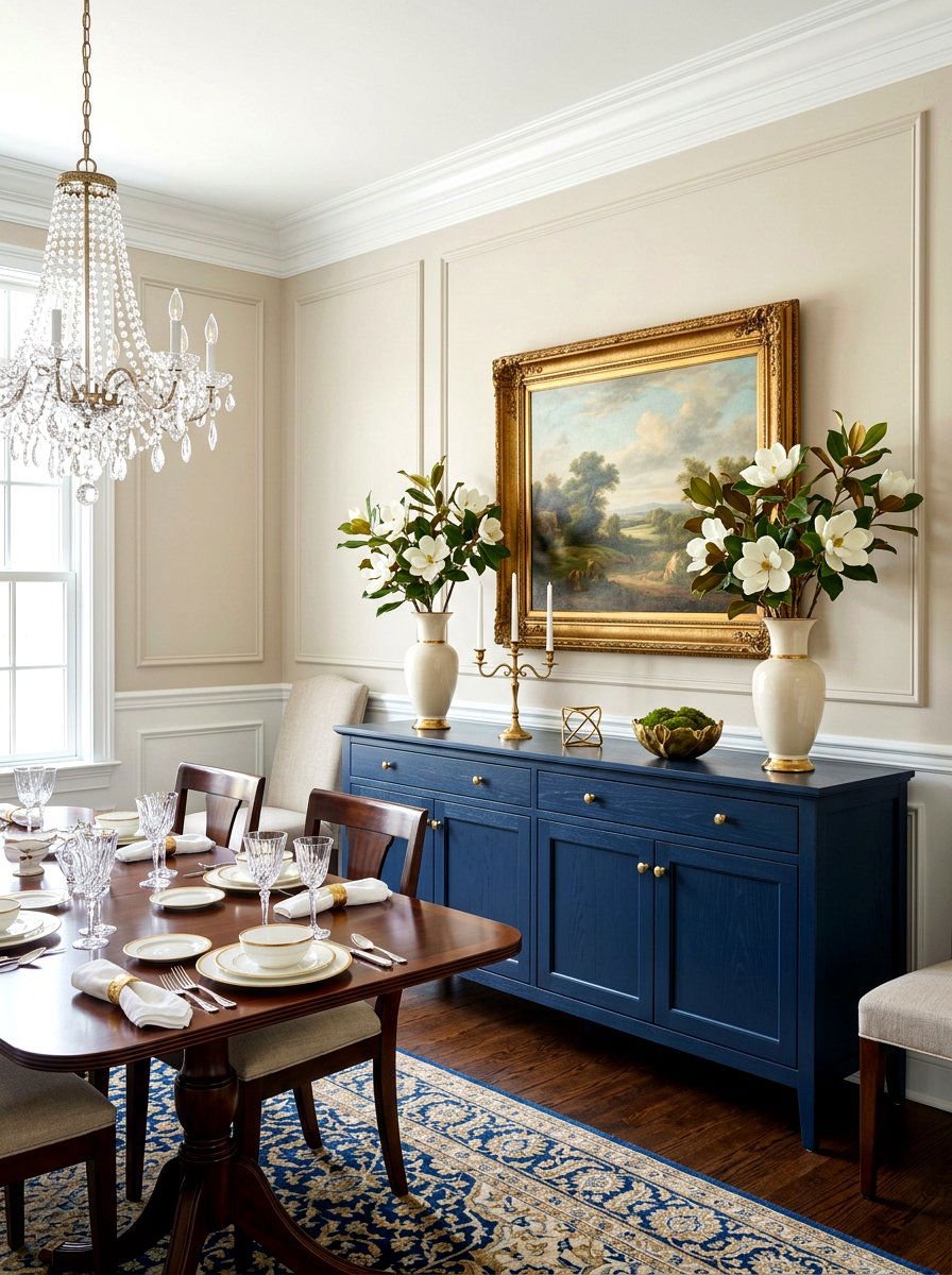 Dining room sideboard magnolia - 25 Spring Magnolia Branch Ideas