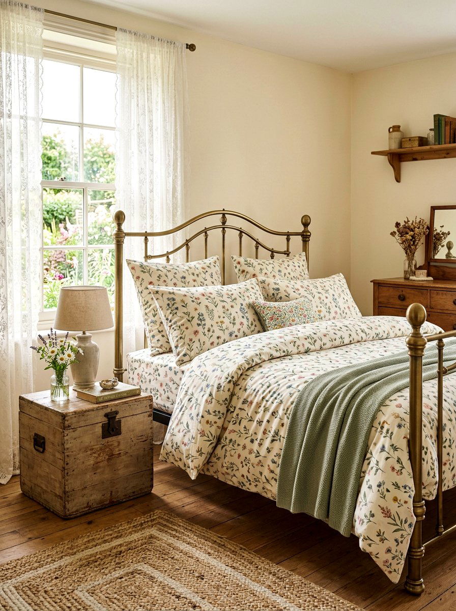 Ditsy Floral Bedding - 25 Spring Bedroom Linen Ideas