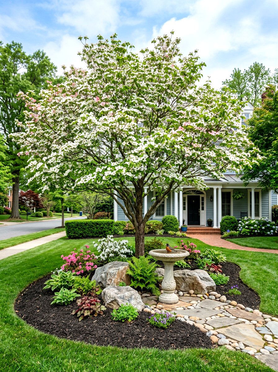Dogwood Tree Front Yard - 25 Spring Dogwood Tree Ideas