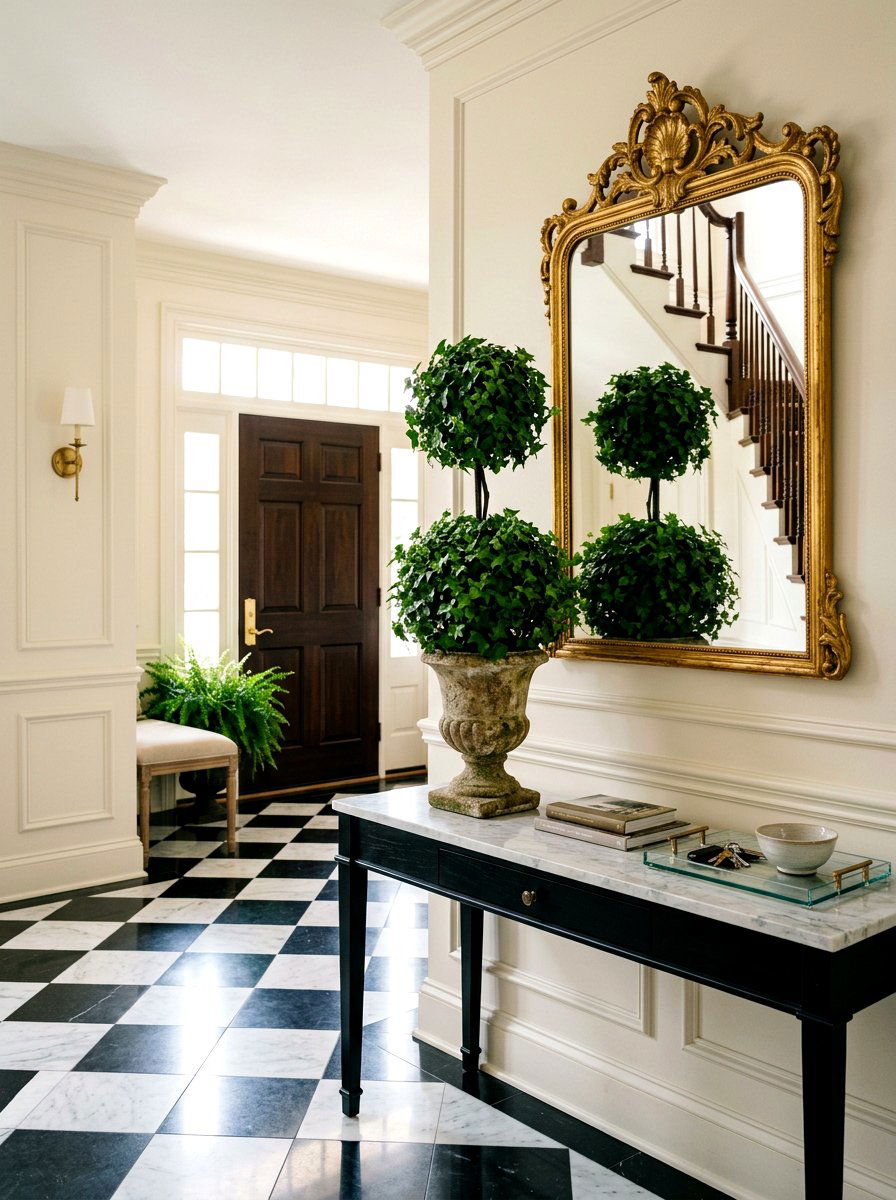 Double Ball Ivy Topiary - 25 Spring Ivy Topiary Ideas