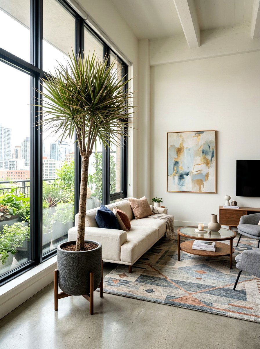 Dracaena Marginata Tree - 25 Spring Tall Plant Ideas