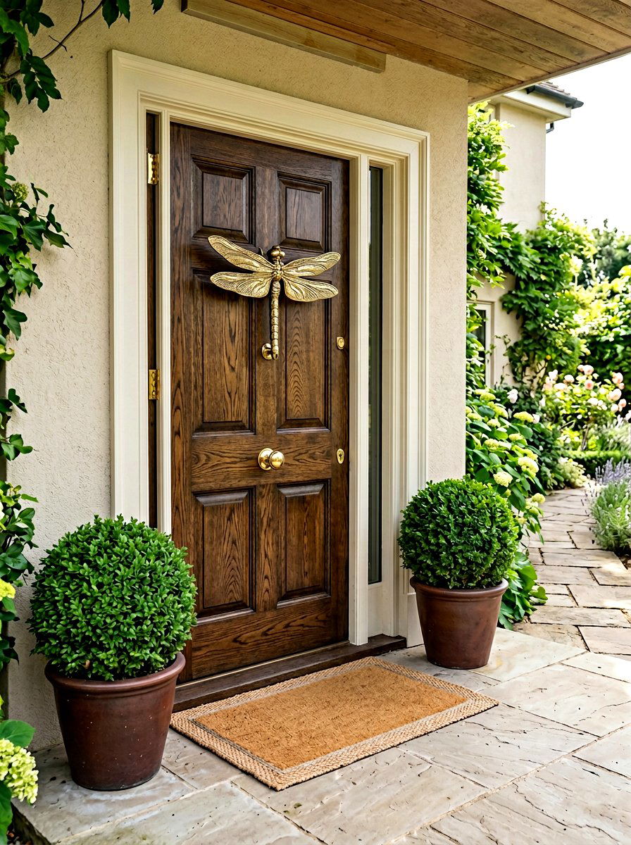 Dragonfly Door Knockers - 25 Spring Insect Decor Ideas
