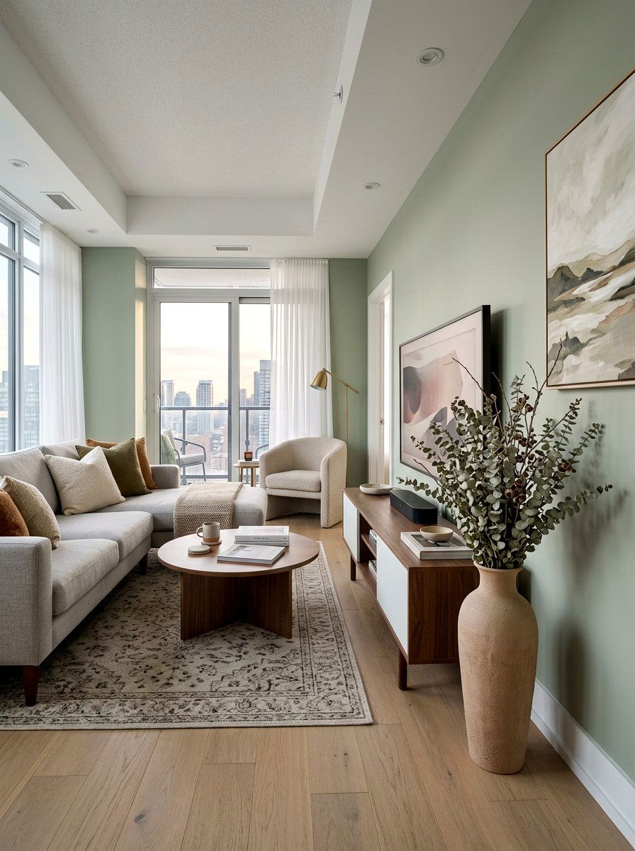 Dried Eucalyptus Bunch - 25 Spring Condo Decor Ideas