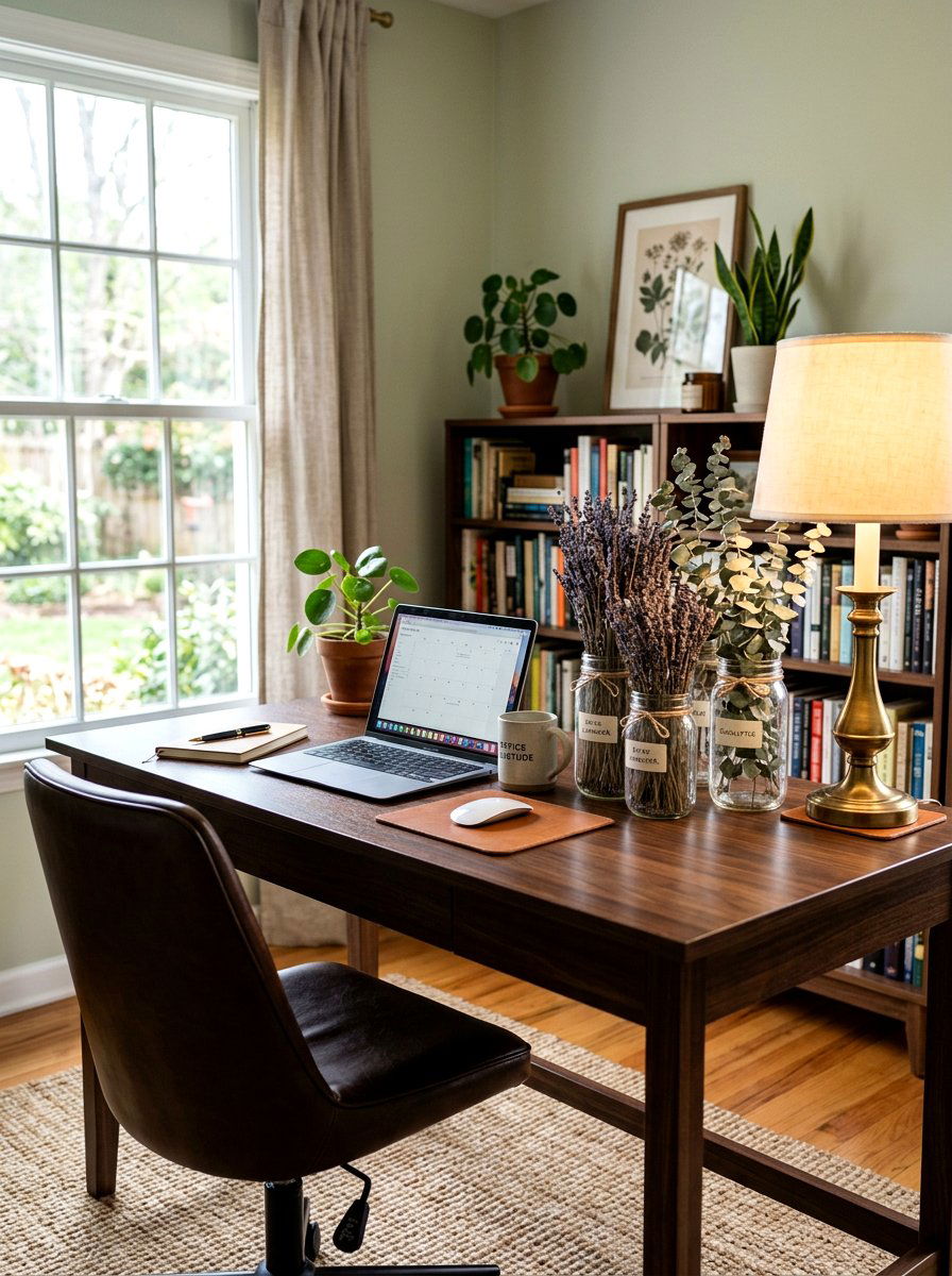 Dried Flower Glass Jar - 25 Spring Glass Jar Decor Ideas