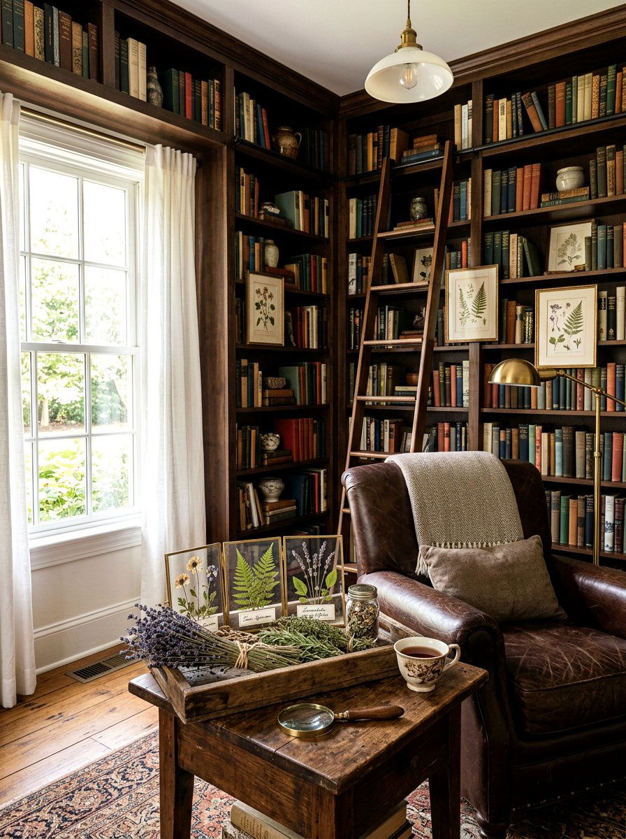 Dried Flower Herb Tray - 25 Spring Tray Decor Ideas