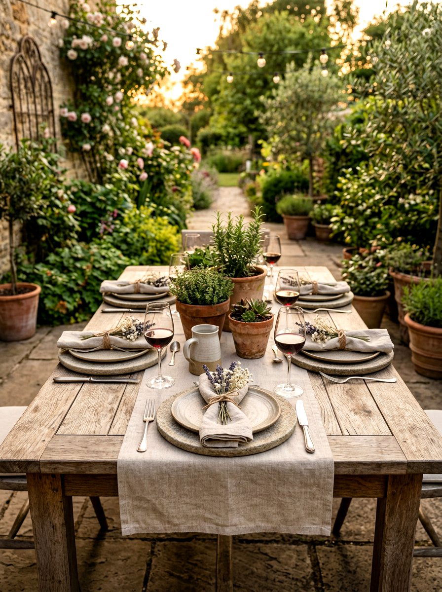 Dried Flower Napkin Ring - 25 Spring Napkin Ring Ideas