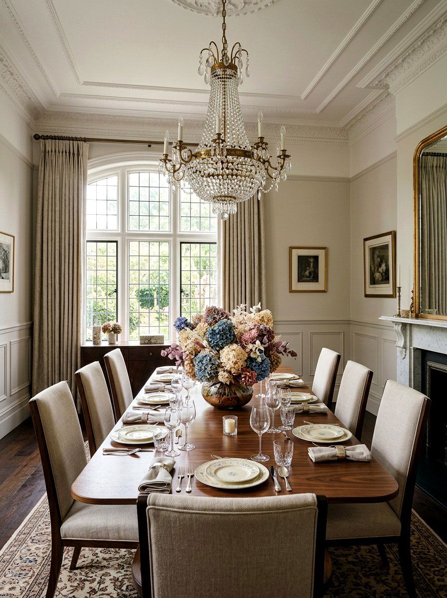 Dried Hydrangea Centerpieces - 25 Spring Dried Flower Arrangement Ideas