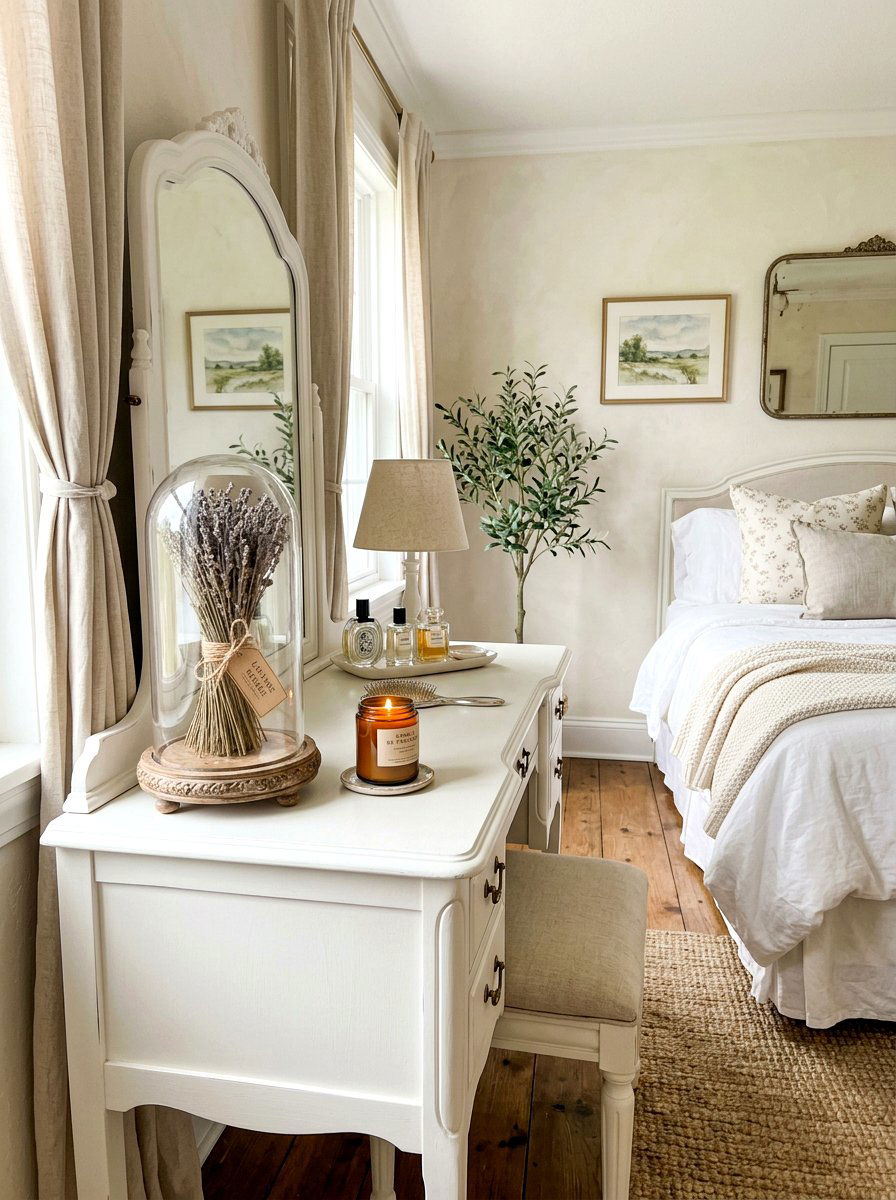 Dried Lavender Cloche - 25 Spring Cloche Decor Ideas