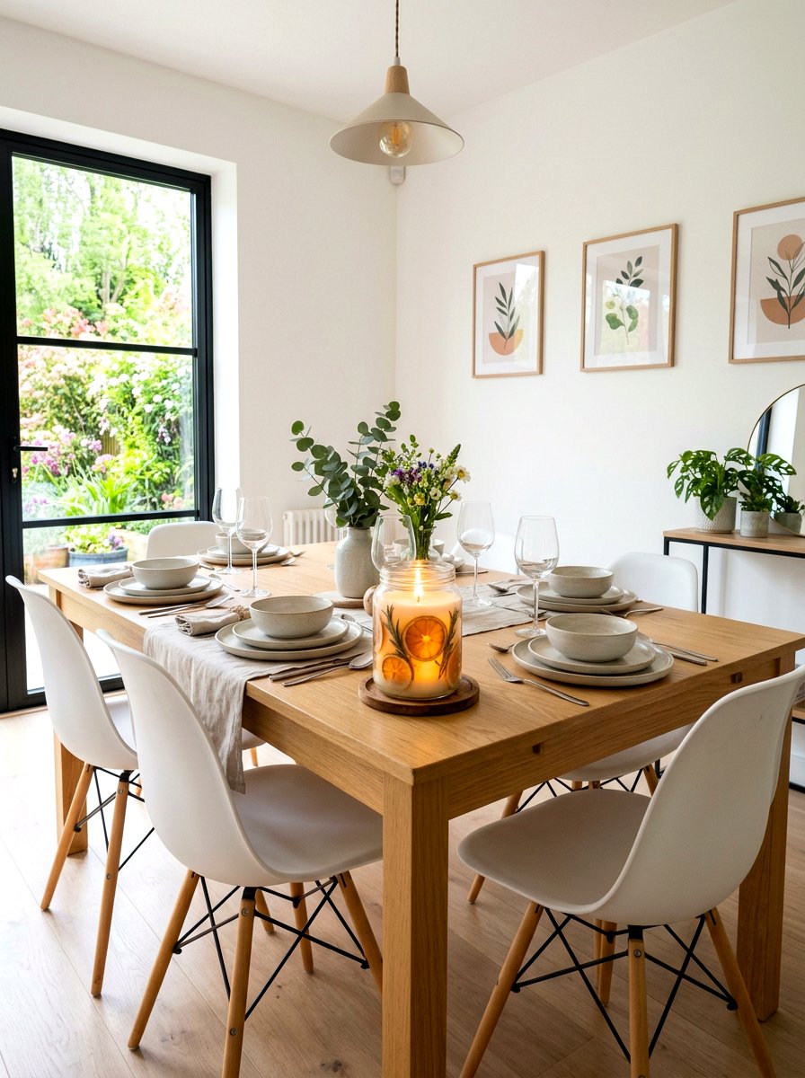 Dried Orange Slice Candle - 25 Spring DIY Candle Ideas