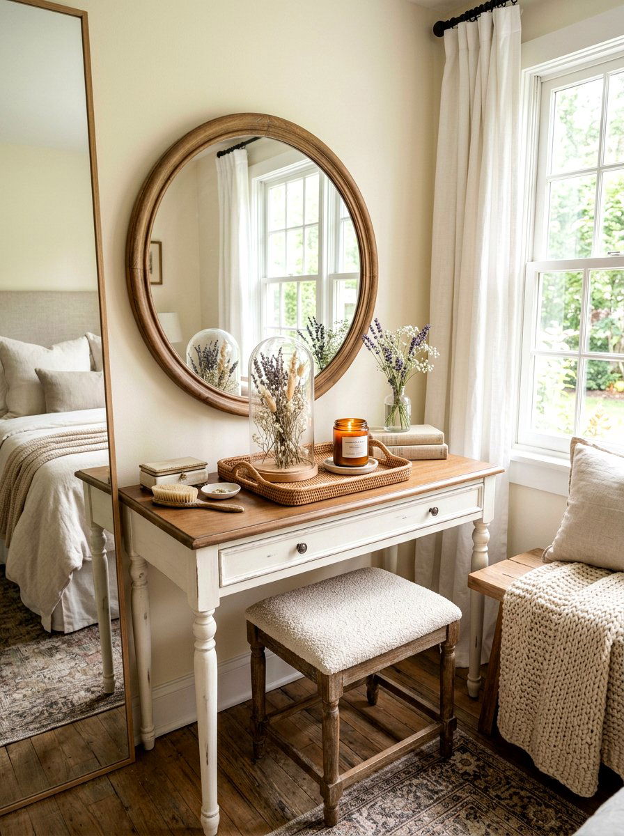 Dried flower cloche - 25 Spring Bell Jar Decor Ideas