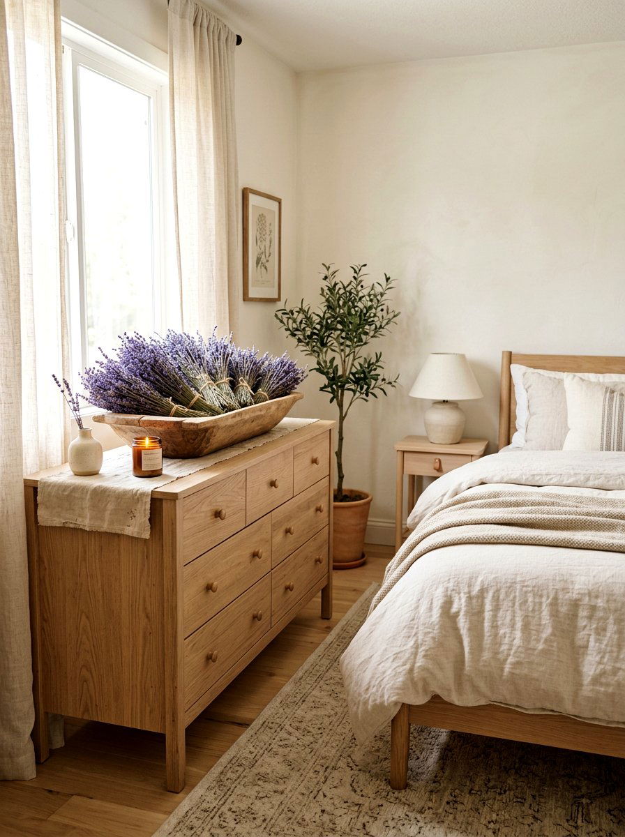 Dried lavender - 25 Spring Dough Bowl Filler Ideas