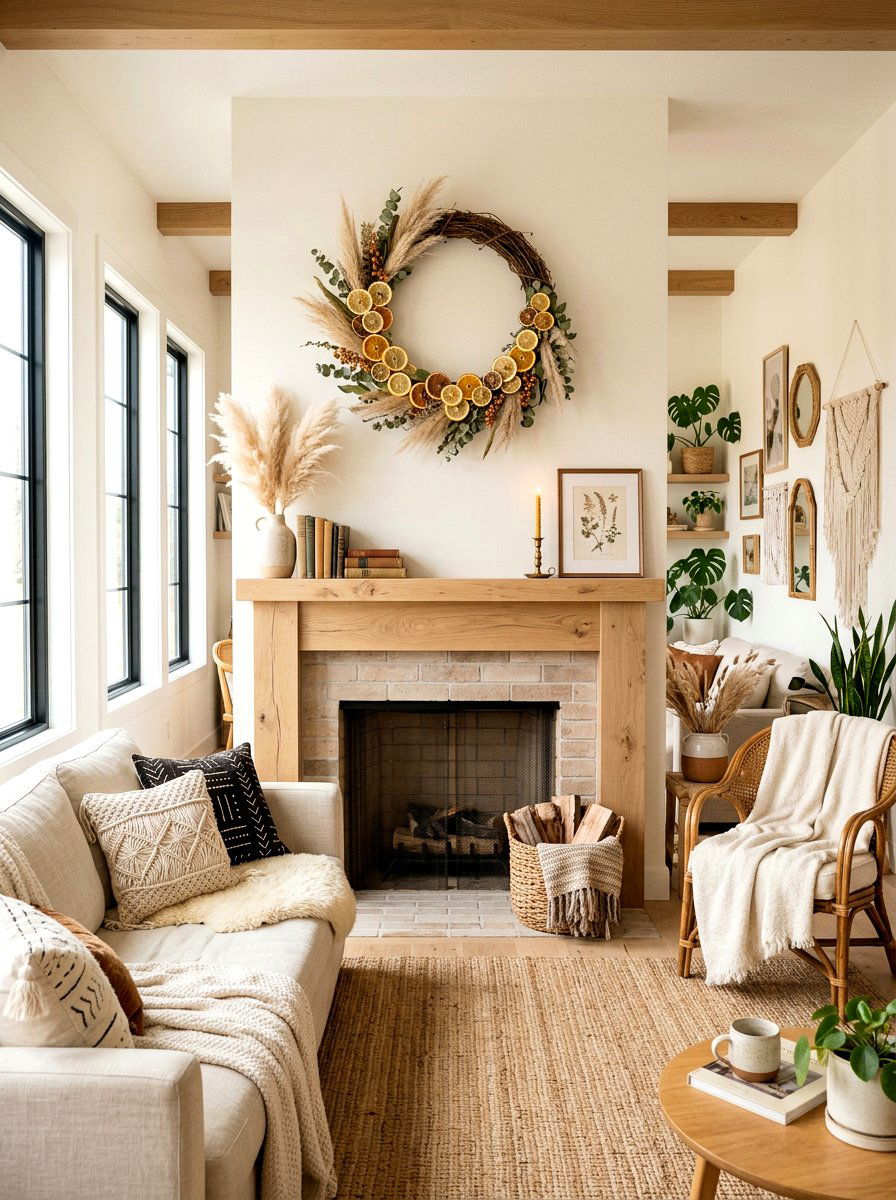 Dried lemon wreath - 25 Spring Lemon Wreath Ideas