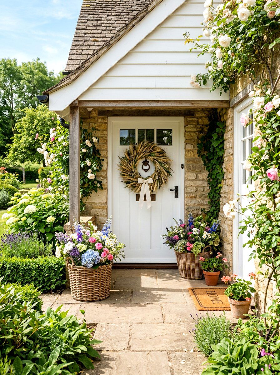Dried wheat wreath - 25 Spring Wheat Bundle Ideas