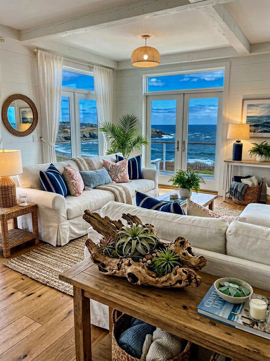 Driftwood Air Plant - 25 Spring Table Vignette Ideas