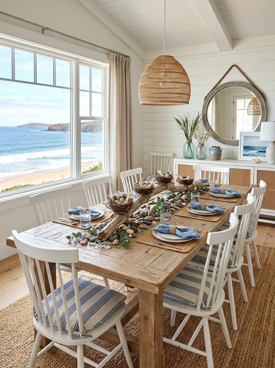 Driftwood Branch Bird Nest - 25 Spring Bird Nest Centerpiece Ideas