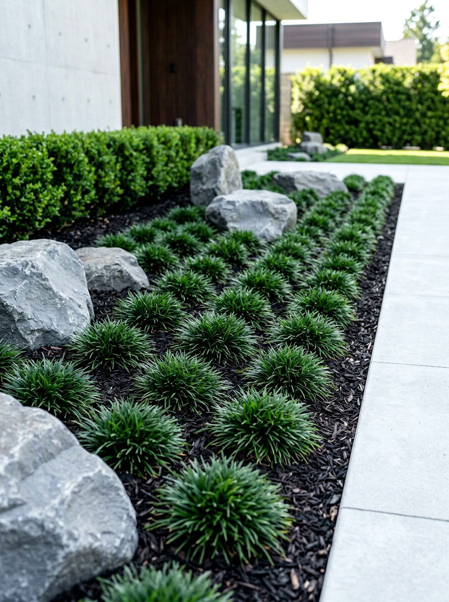 Dwarf Mondo Grass - 25 Spring Ground Cover Ideas