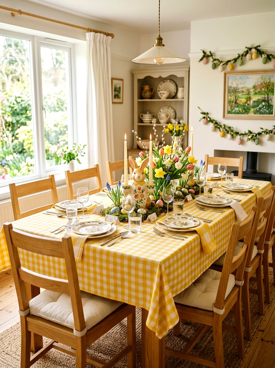 Easter Bunny Candle Holder - 25 Spring Candle Holder Ideas