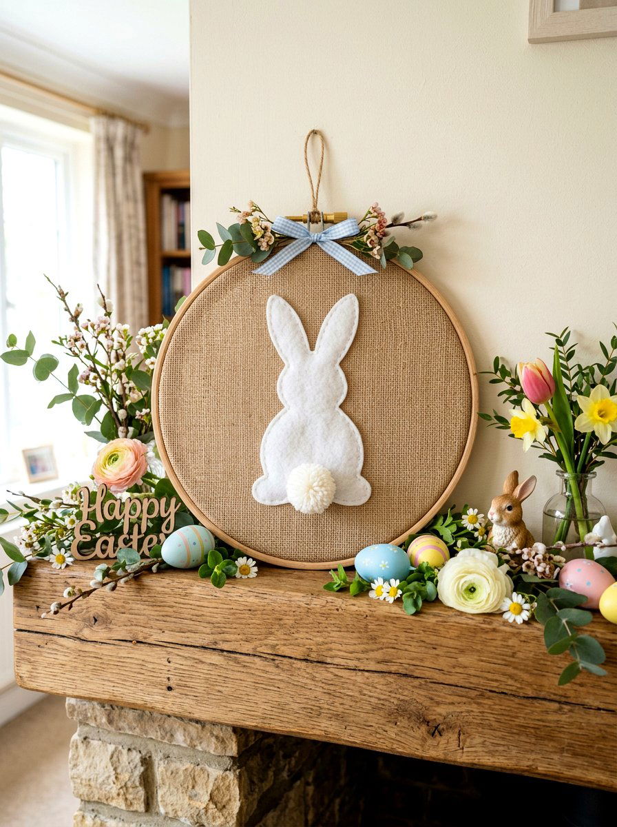 25 Best Spring Embroidery Hoop Decor Ideas for DIY Lovers