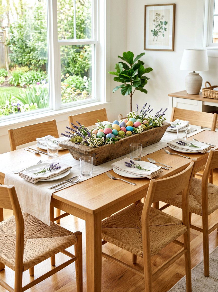 Easter Egg Table Decor - 25 Spring Table Centerpiece Ideas