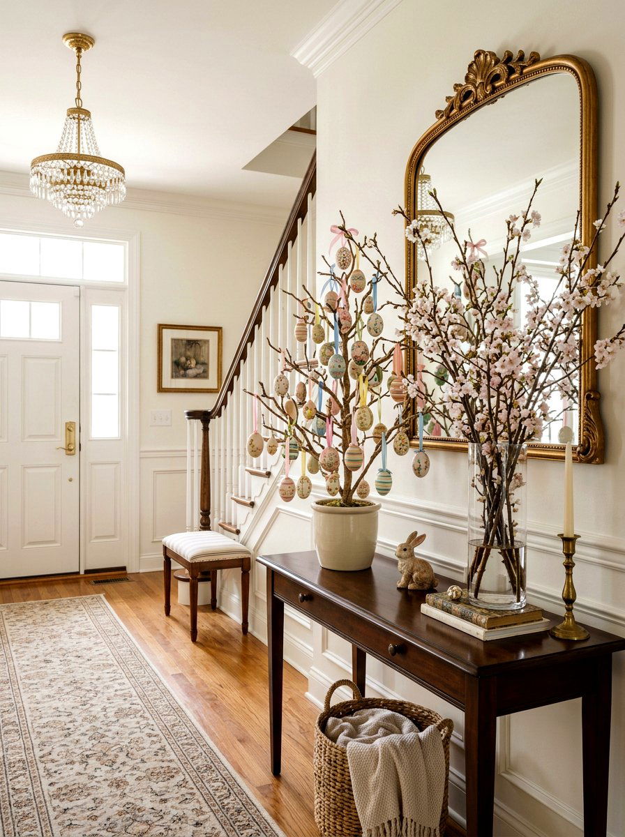 Easter Egg Tree - 25 Spring DIY Centerpiece Ideas