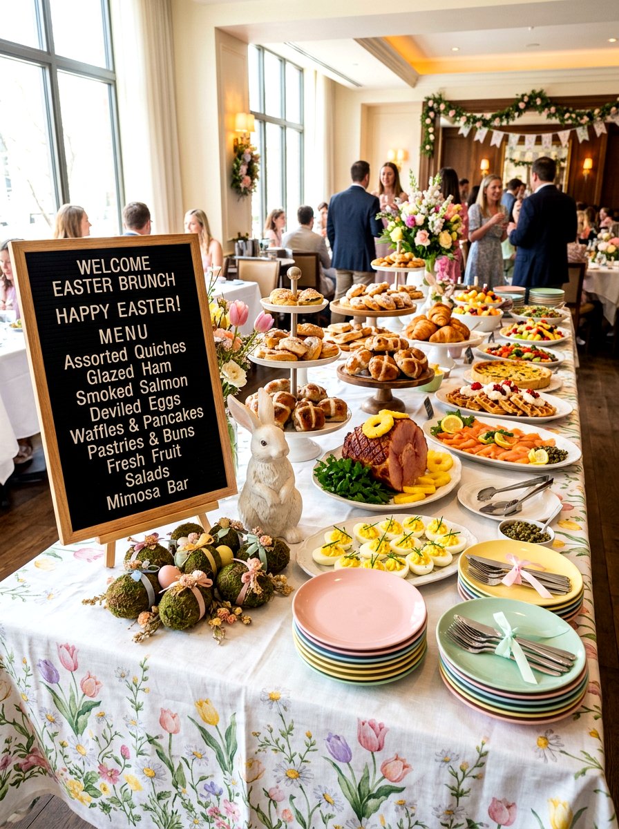 Easter Sunday Brunch - 25 Spring Letter Board Ideas