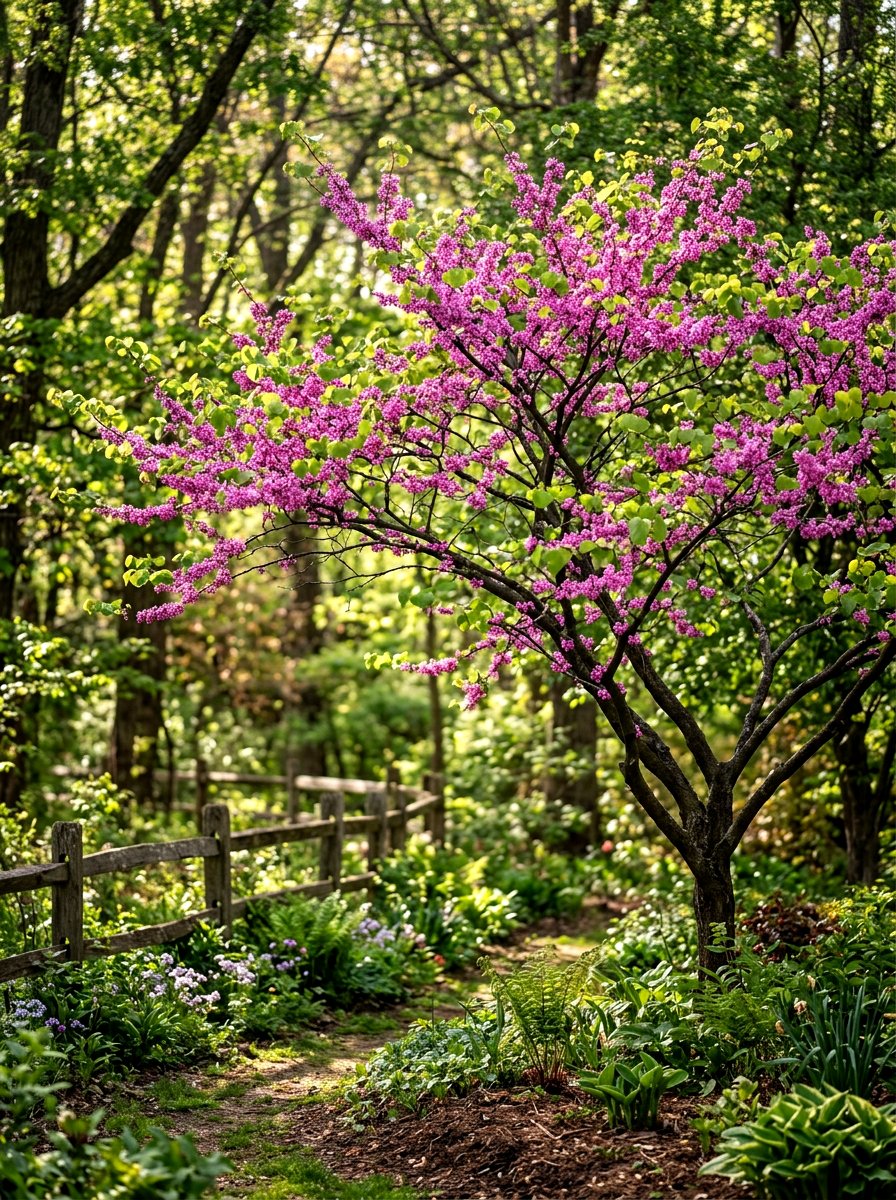 Eastern Redbud - 25 Spring Flowering Tree Ideas