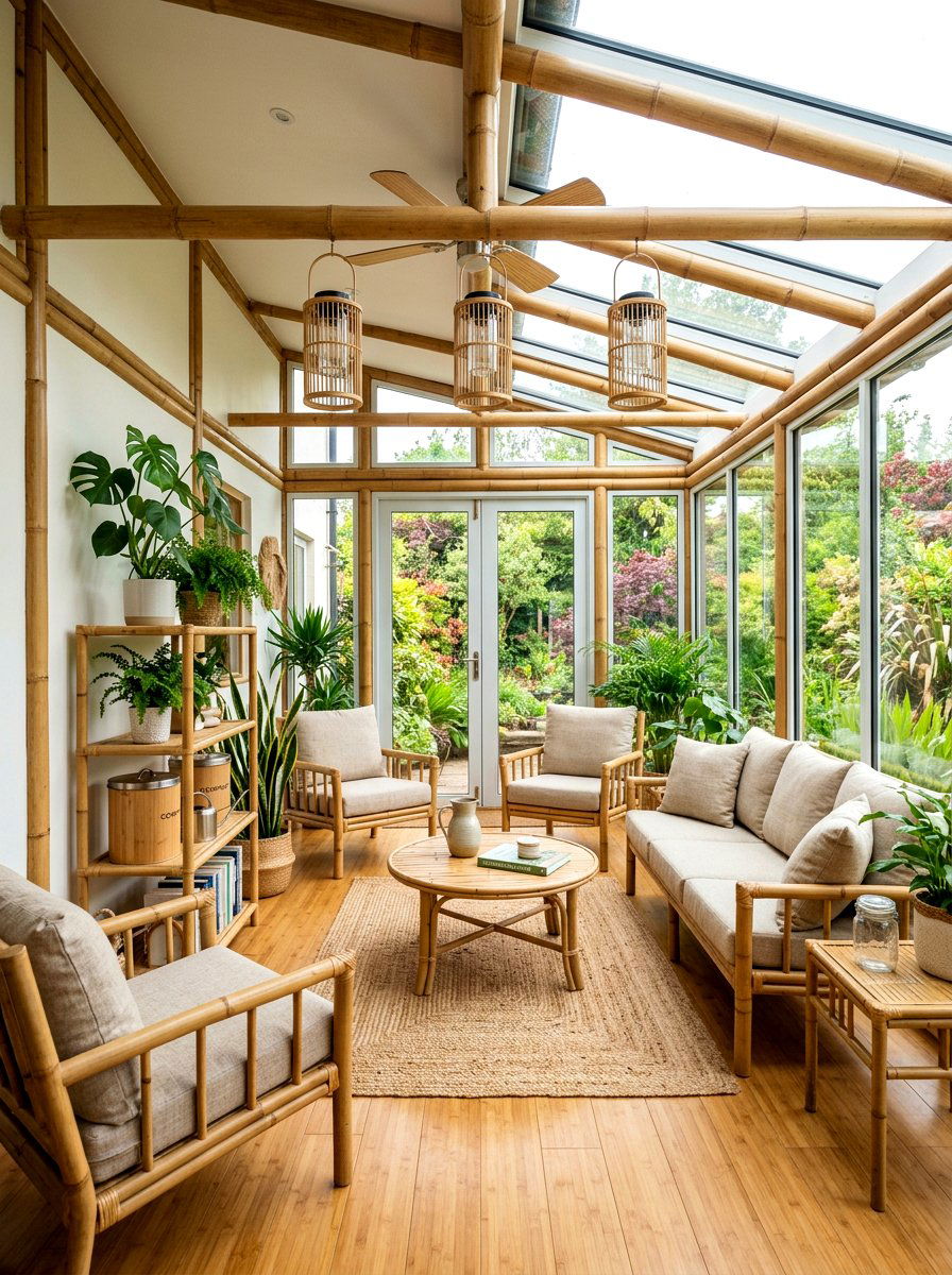 Eco Friendly Sunroom - 25 Spring Sunroom Spring Decor Ideas