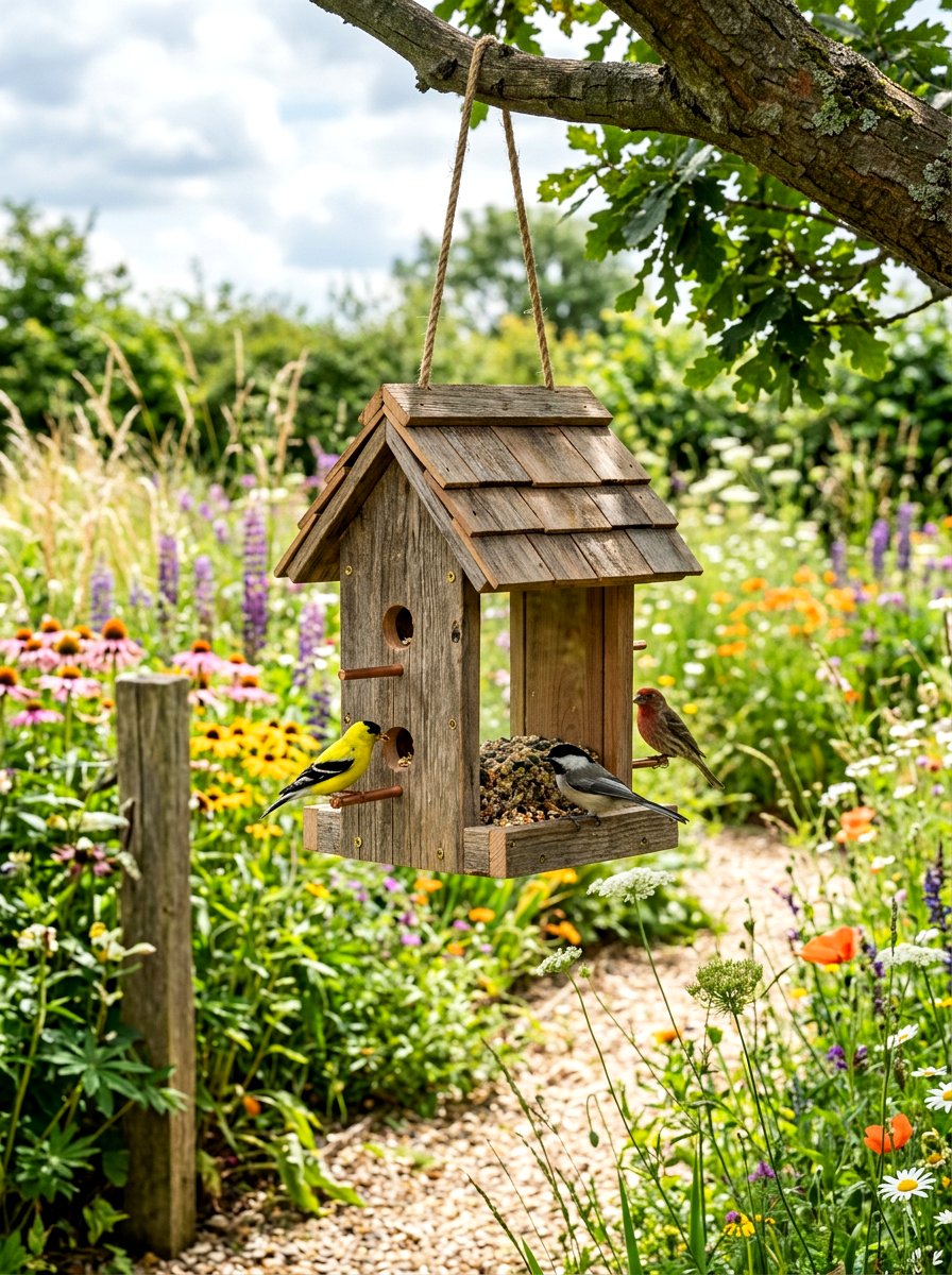 Eco friendly bird feeder - 25 Spring Bird Feeder Decor Ideas