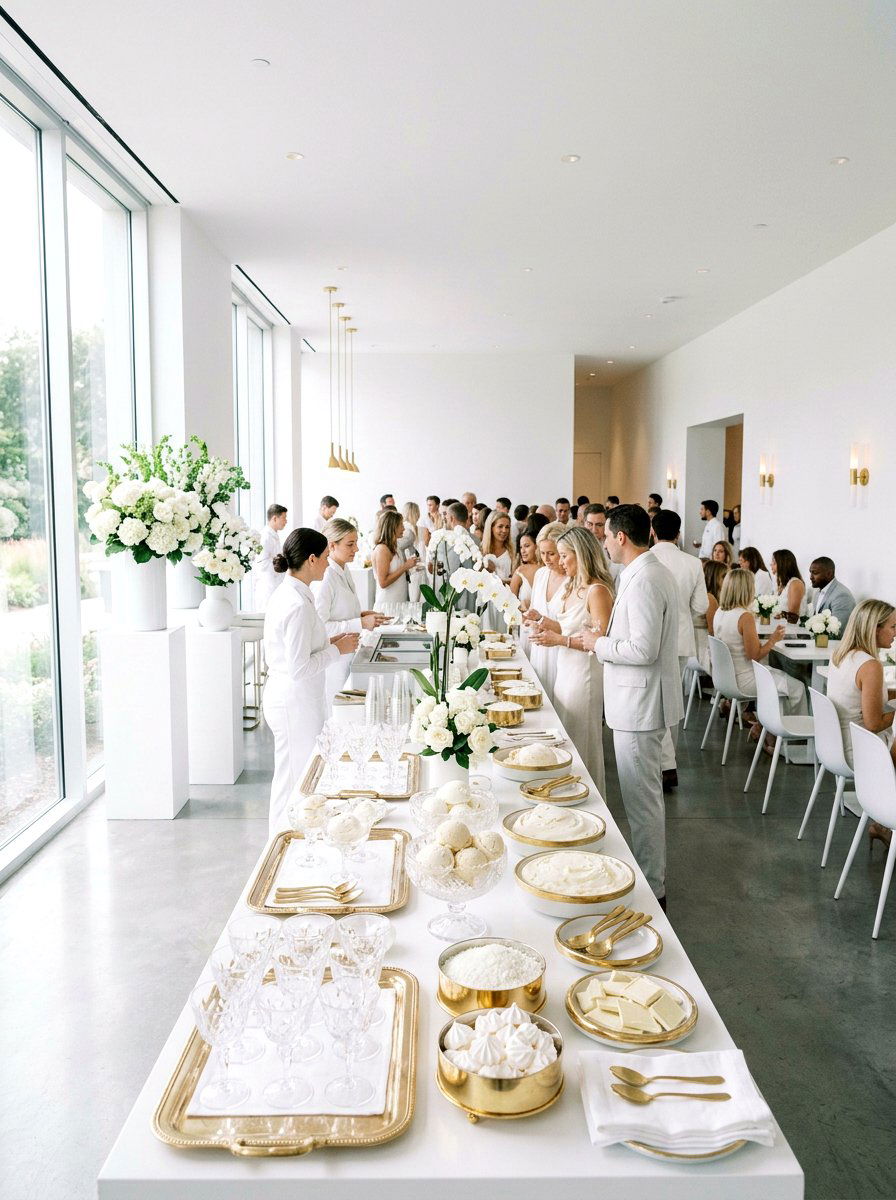 Elegant Ice Cream Social - 25 Spring Ice Cream Social Decor Ideas