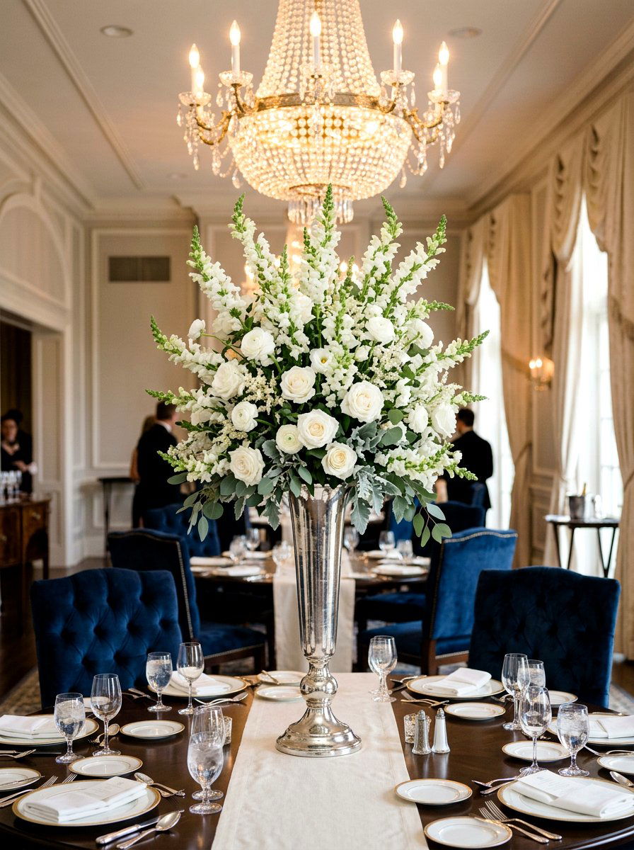 Elegant Wedding Style Snapdragon - 25 Spring Snapdragon Arrangement Ideas