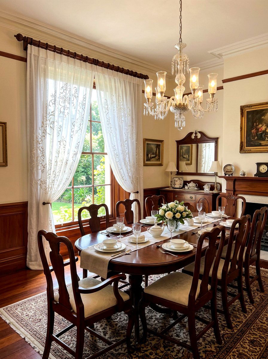 Embroidered sheer curtain - 25 Spring Sheer Curtain Ideas