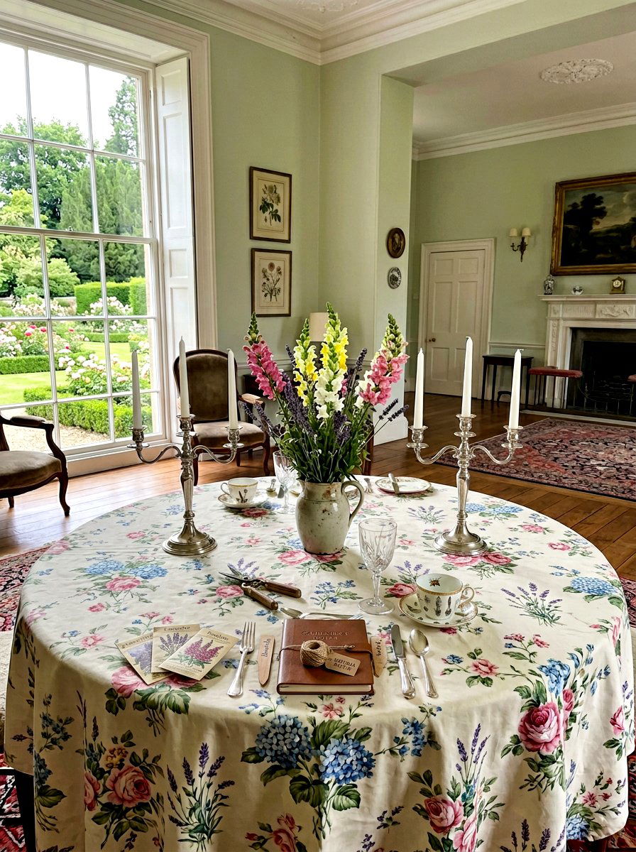 English Garden Table - 25 Spring Seasonal Table Ideas