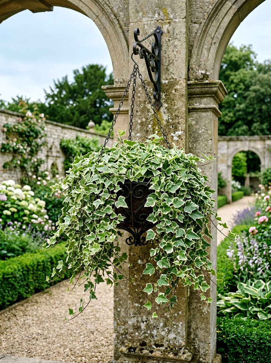 English ivy hanging basket - 25 Spring Hanging Basket Ideas