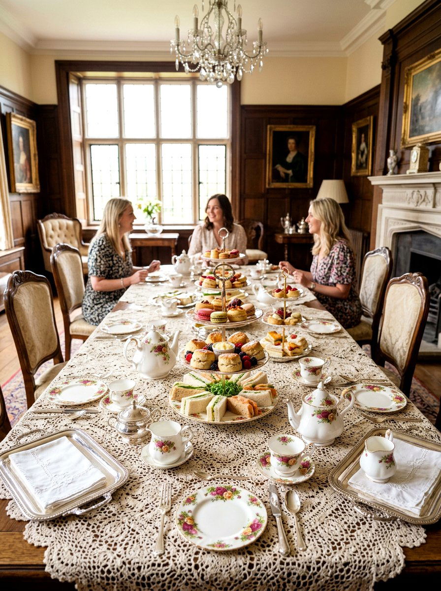 English tea party brunch - 25 Spring Brunch Decor Ideas