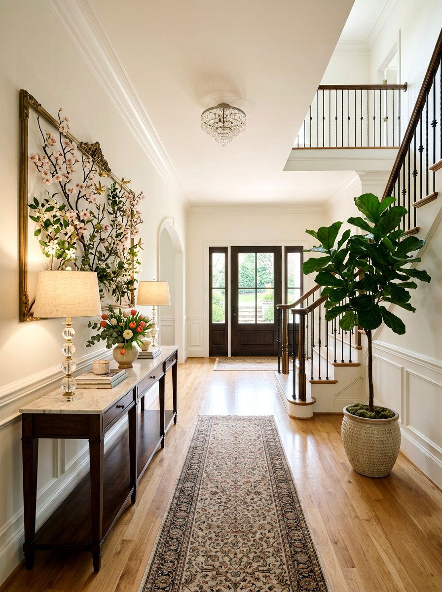 Entryway Spring Wall Decor - 25 Spring Sign Decor Ideas