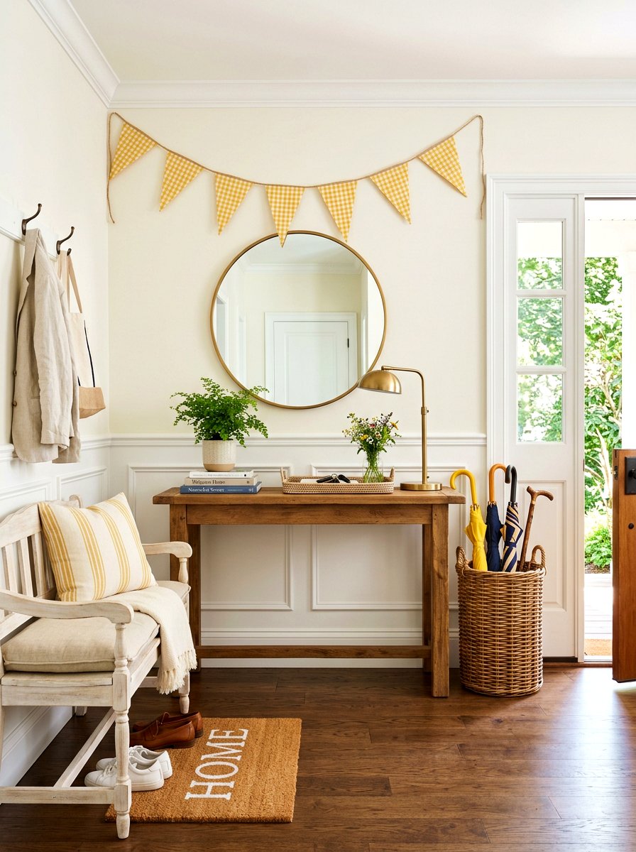 25 Cute Spring Fabric Bunting Ideas for Cheerful Decor