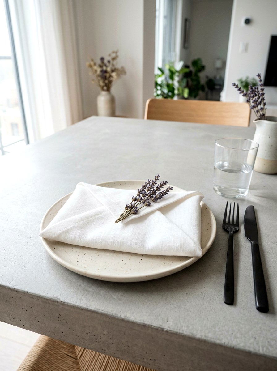 Envelope Napkin - 25 Spring Napkin Folding Ideas