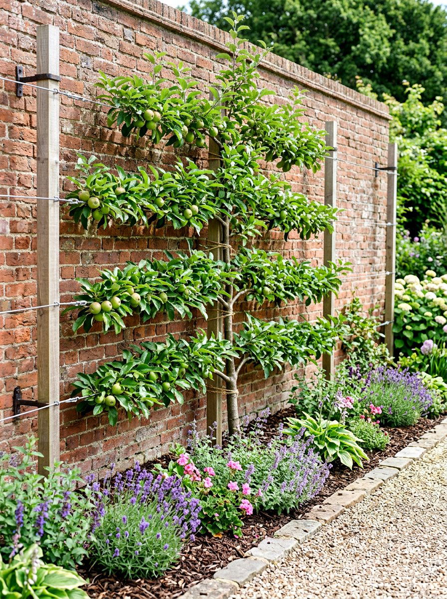 Espalier Fruit Tree Support - 25 Spring Trellis Decor Ideas