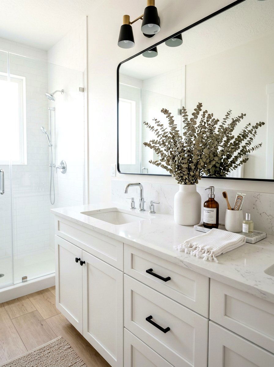 Eucalyptus Bathroom Decor - 25 Spring Dried Eucalyptus Ideas