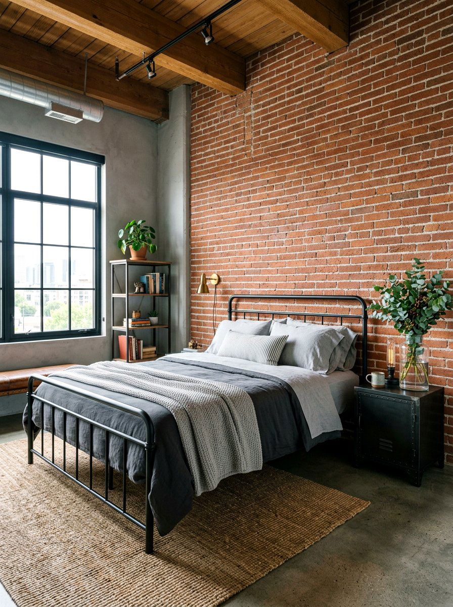 Eucalyptus Branch Jar - 25 Spring Nightstand Decor Ideas