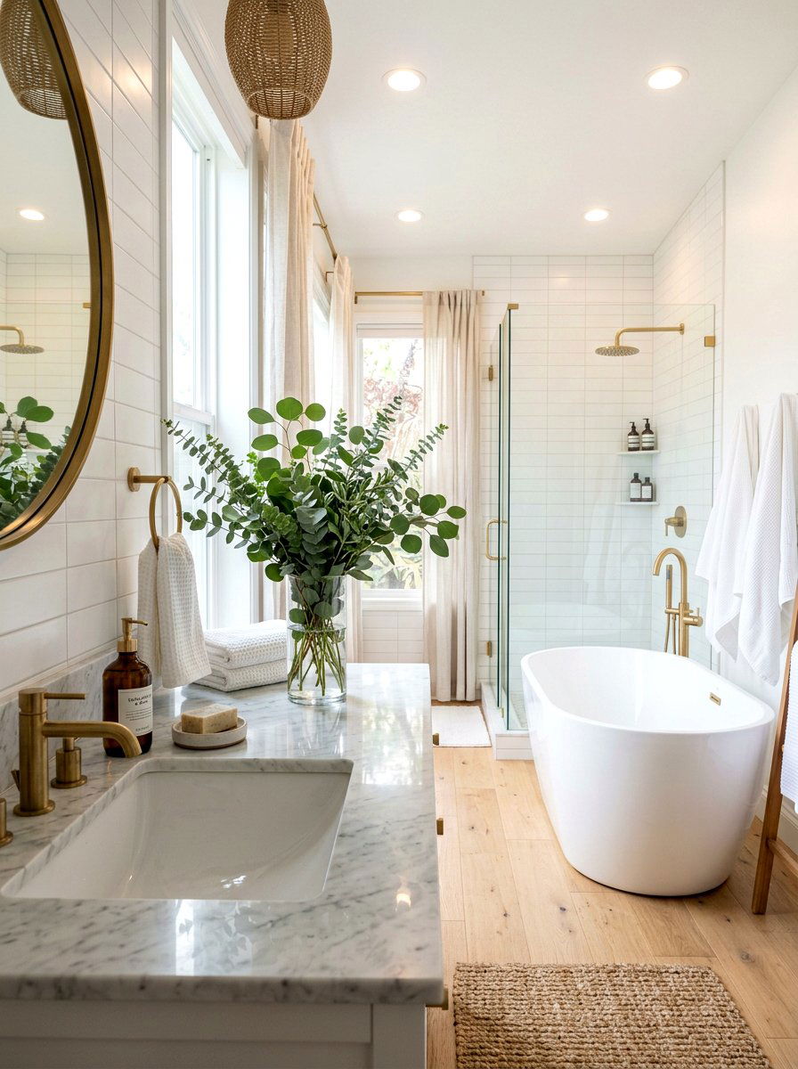 Eucalyptus Greenery - 25 Spring Cheap Decor Ideas