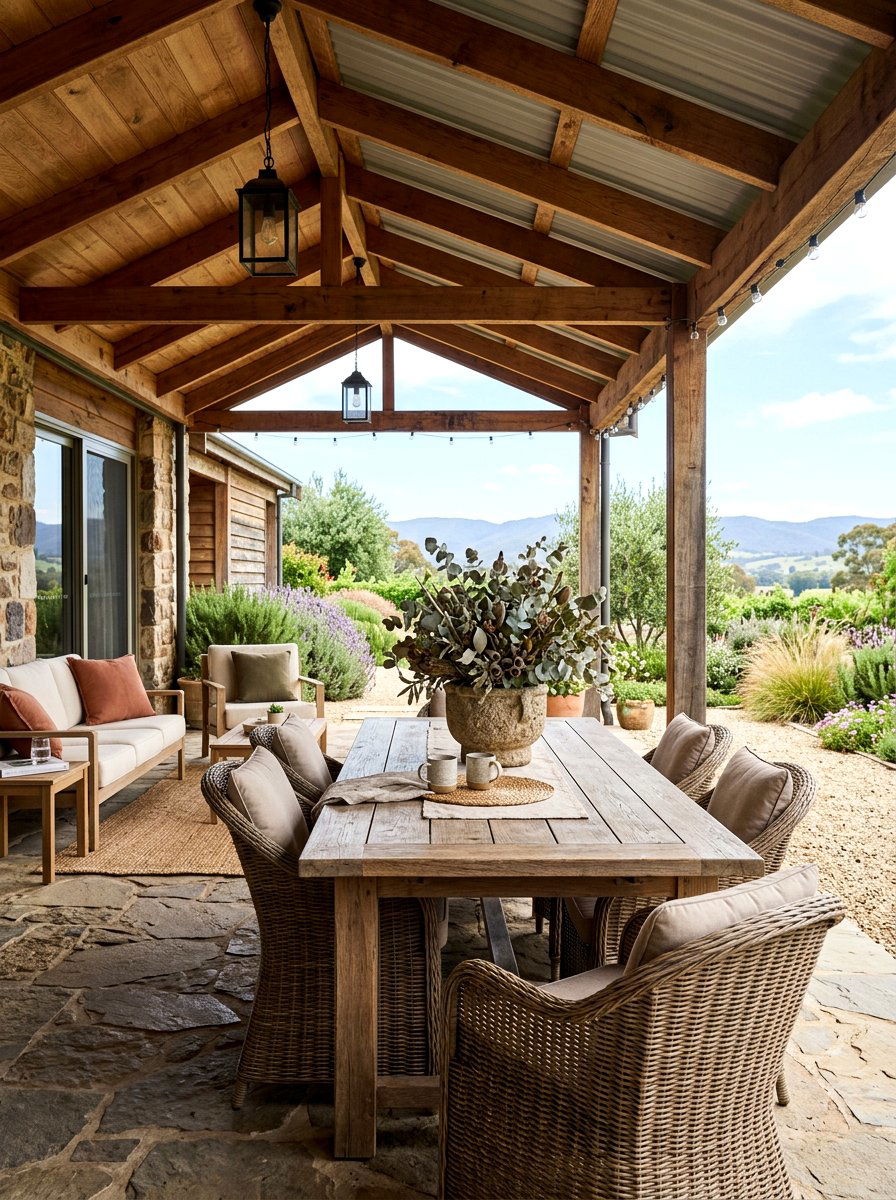 Eucalyptus Patio Decor - 25 Spring Dried Eucalyptus Ideas