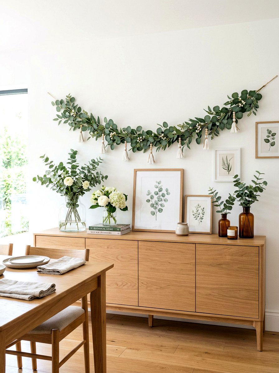 Eucalyptus Spring Tassel Garland - 25 Spring Tassel Garland Ideas