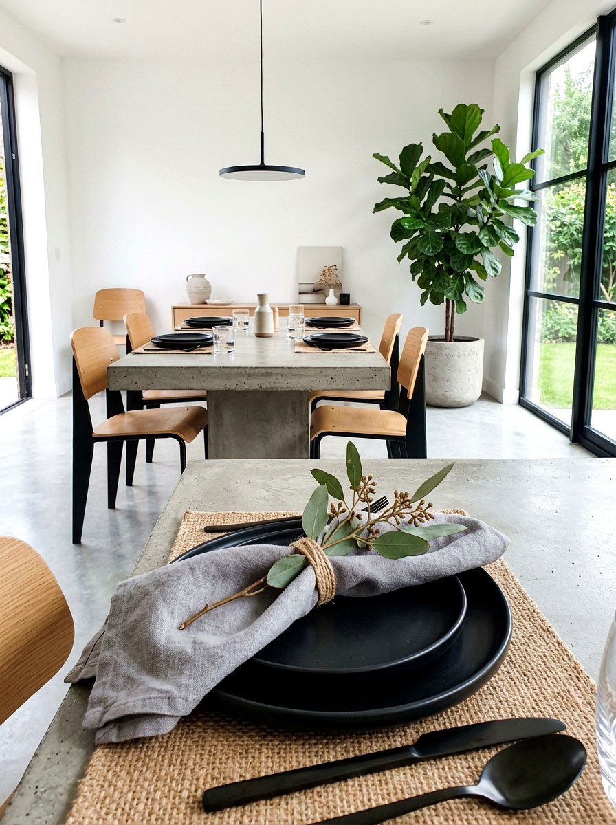 Eucalyptus Stem Napkin Ring - 25 Spring Napkin Ring Ideas