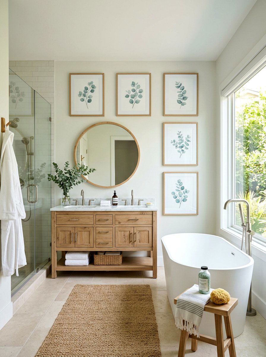 Eucalyptus Wall Decor - 25 Spring Botanical Print Ideas