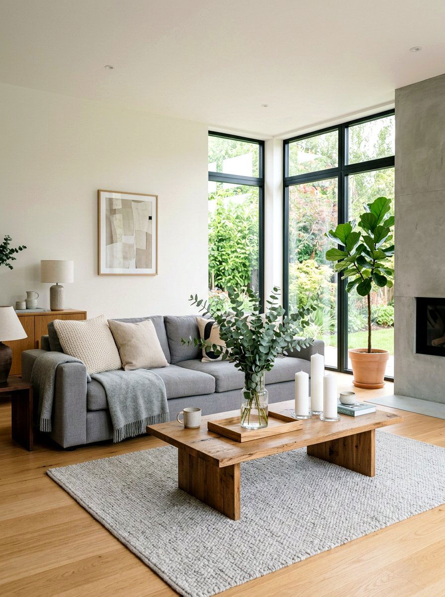 Eucalyptus Wood Tray - 25 Spring Tray Decor Ideas