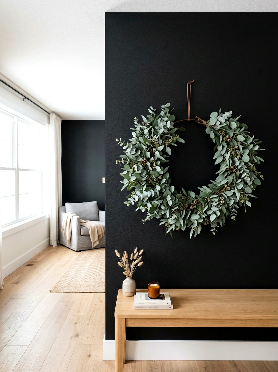 Eucalyptus Wreath - 25 Spring DIY Decor Ideas