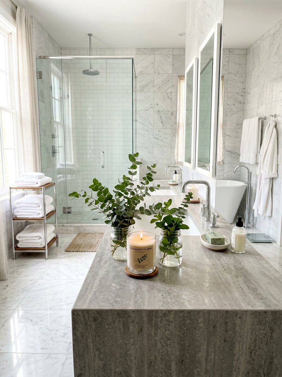 Eucalyptus mint candle - 25 Spring Scented Candle Ideas