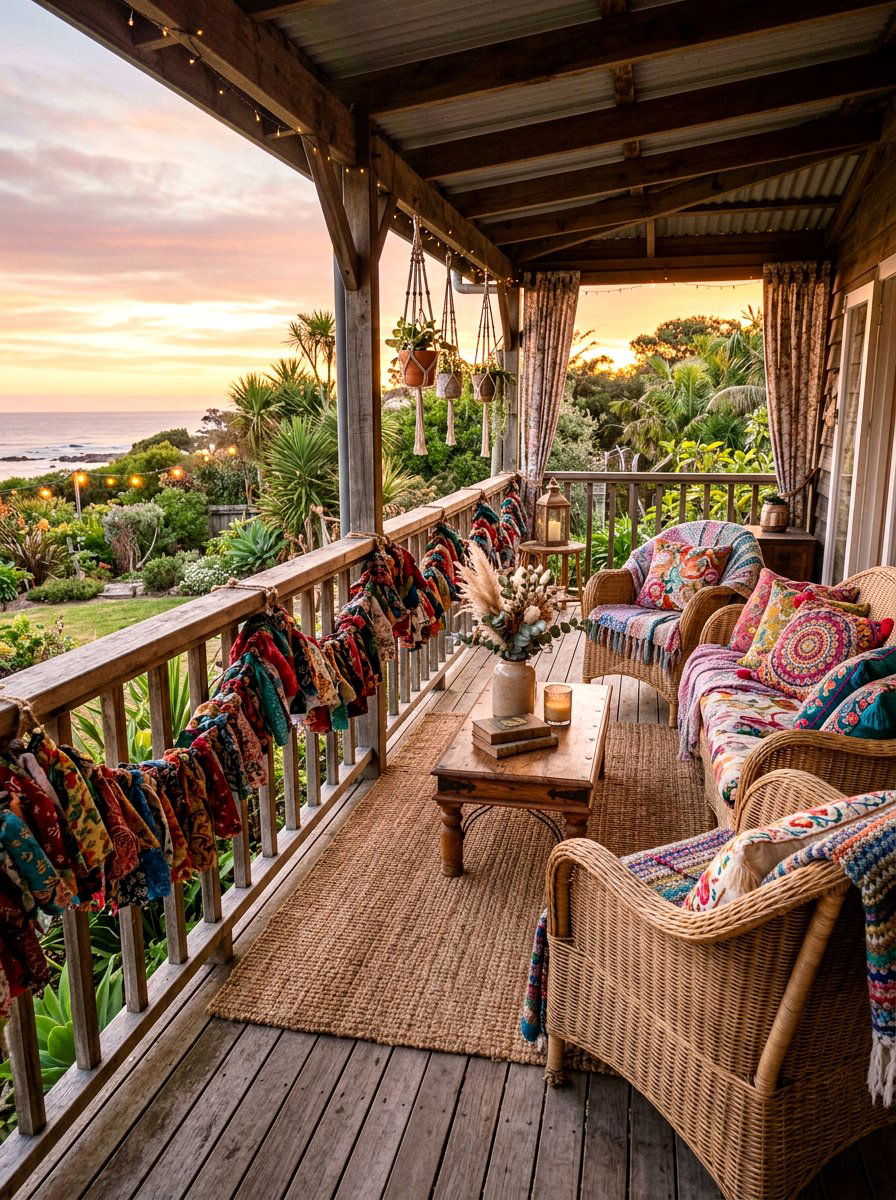 Fabric Scrap Garland - 25 Spring Garland Craft Ideas