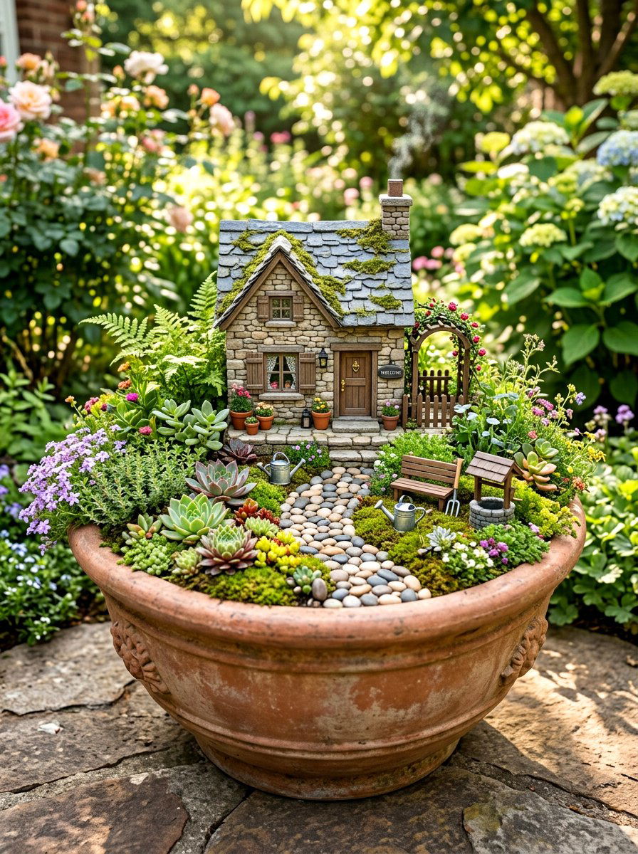 Fairy Garden Kit - 25 Spring Garden Art Ideas